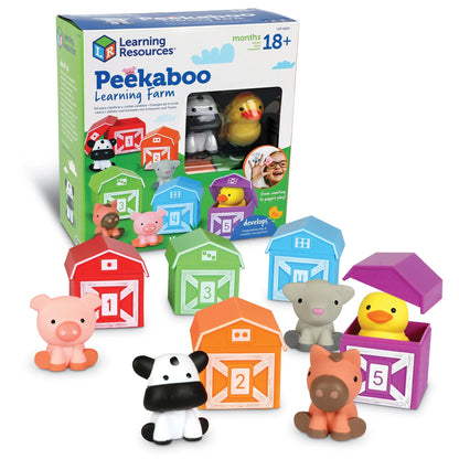 Peekaboo Learning Farm - Toddler Toys Activities, Ages 18 Months+