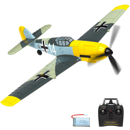 Volantex New Spitfire RC Plane EPP 400Mm Wingspan RC Fighter One Key Aerobatic 2.4G 4CH RTF Warbird Plane