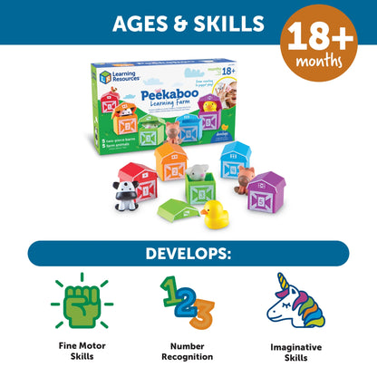 Peekaboo Learning Farm - Toddler Toys Activities, Ages 18 Months+